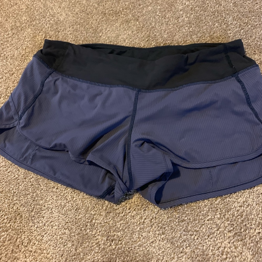 Lululemon speed up shorts size 6
